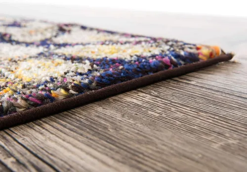 Vista 8 de Unique Loom Vita Collection - Alfombra tradicional saturada de medallones florales saturados sobre teñidos, 2 pies 2 pulgadas x 3 pies, azul Azul