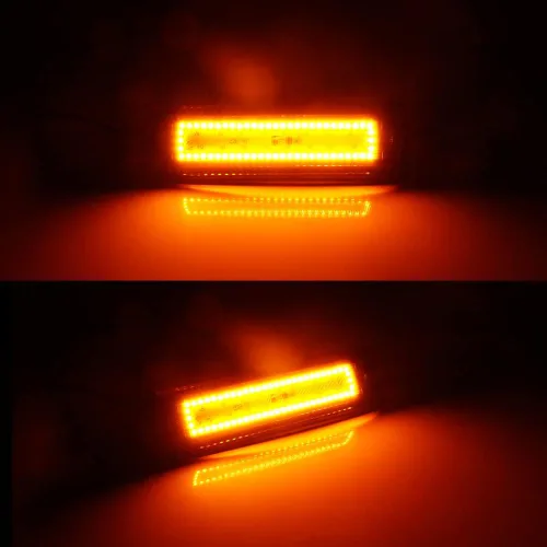 Vista 6 de Para 1981 1982 1983 1984 1985 1986 1987 1988 1989 1990 1991 Chevy GMC C/K 1500 2500 C10 C20 Suburban Blazer Jimmy Luces LED de Marcador Lateral