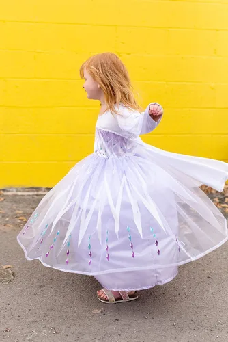 Vista 3 de Little Adventures Ice Queen Coronation disfraz de vestir