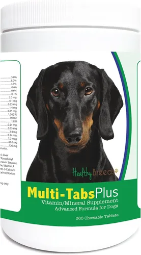 Vista 23 de Healthy Breeds Affenpinscher Multi-Tabs Plus tabletas masticables 180