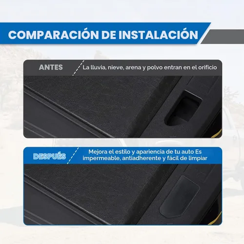 Vista 5 de Fundas de bolsillo para estaca para riel de cama, compatibles con GMC Sierra 1500/Chevy Silverado 1500 2014-2018 y Silverado/Sierra 2500/3500HD