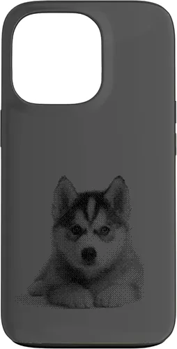Vista 10 de Chic Husky Puppy for Dog Mom and Paw Parents Case for iPhone 16