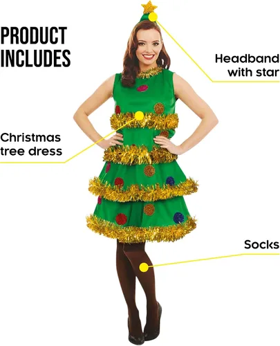 Vista 2 de fun shack Árbol de Navidad para mujer