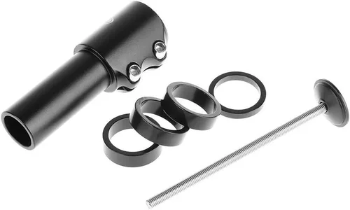 Vista 3 de WAKE Extensor de vástago de bicicleta para manillar de bicicleta, adaptador de cabeza para manillar de bicicleta, adecuado para bicicleta