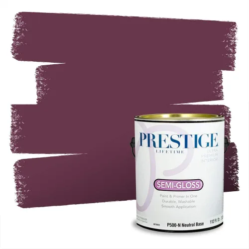 Vista 11 de Prestige Paints Pintura exterior e imprimación en uno, 1 galón, plano, coincidencia comparable de Valspar* Amber Rose*