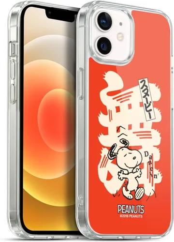 Vista 395 de Carcasa de gel para iPhone 7 Plus/iPhone 8 Plus, diseño de Snoopy Oriental de Peanuts, Badges