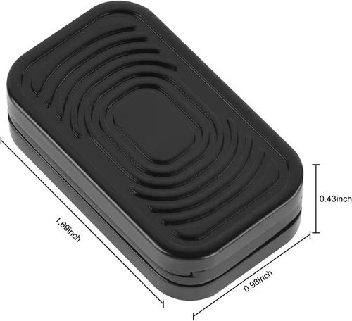 Vista 3 de Juguetes de metal para adultos EDC Fidget Slider magnético TDAH Juguetes para adultos para ansiedad y estrés aliviar el autismo, accesorios de Negro