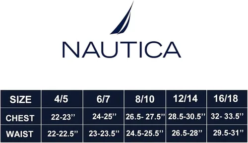 Vista 6 de Nautica Conjunto de ropa interior térmica de 2 piezas de camisa y pantalones para niña