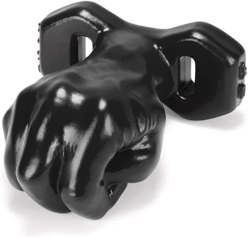 Vista 3 de OXBALLS Balonmano, enchufe deslizante, negro