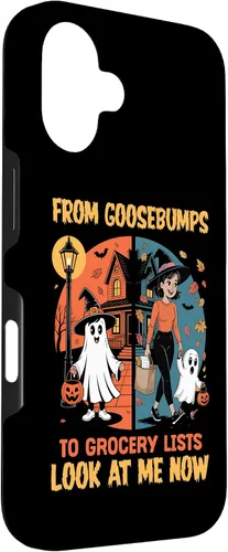 Vista 3 de from Goosebumps to Grocery Lists Look at Me Now 90s Parent Case for iPhone 16