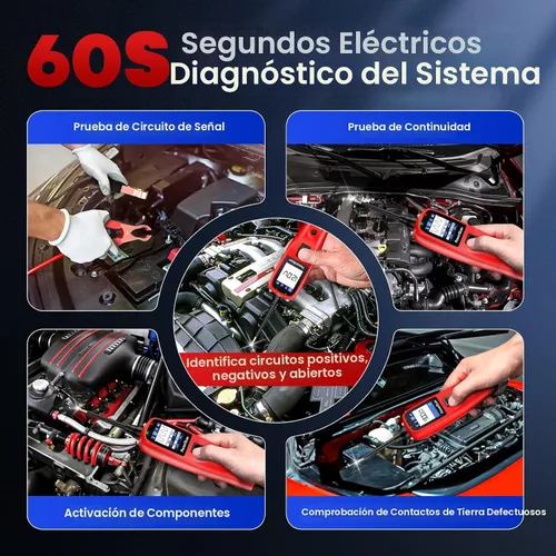 Vista 4 de Autel Probador de circuito automotriz PowerScan, herramienta de sonda