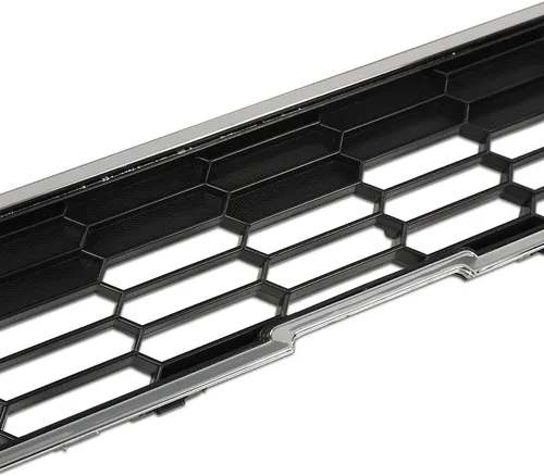 Vista 5 de CHEDA Parachoques delantero superior parrilla cromo y negro compatible con Chevy Sonic 2012 2013 2014 2015 2016