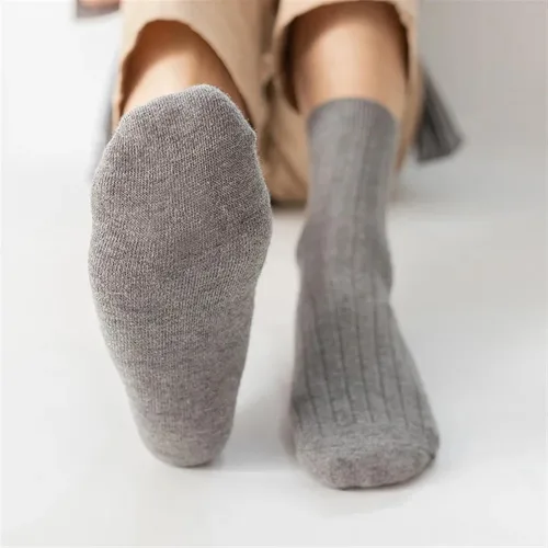 Vista 5 de TRENIS Winter Socks Men Towel Cold Snow Winter