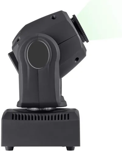 Vista 2 de Monoprice Luz LED de escenario con cabezal móvil – 7 colores y patrones de Gobos, modos de control DMX de 30 vatios, 9 canales y 12 canales - Serie