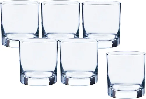 Vista 6 de Toyo Sasaki Glass 05109 On The Rock Glass, 8.1 onzas líquidas (7.9 fl oz), vaso, fabricado en Japón, apto para lavavajillas, paquete de 6