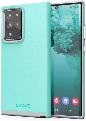 Vista 12 de Crave para Galaxy Note 20 Ultra Funda, Funda de Protección a Prueba de Golpes de Doble Capa para Galaxy Note 20 Ultra (17,5 cm) - Berry