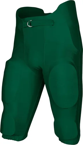 Vista 10 de Champro Men's Bootleg 2 Integrated Poly/Spandex Football Game Pants Negro