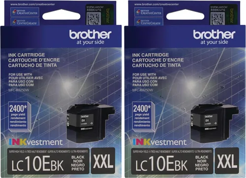 Vista 7 de Brother Impresora LC10EBK Cartucho de tinta negro de alto rendimiento