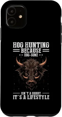 Vista 5 de iPhone 15 Hog Hunting Quote for Hog Assassin and Pig Hunting Case
