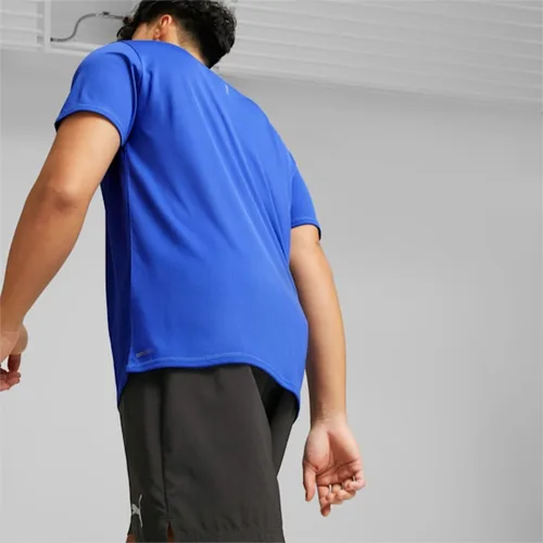Vista 14 de Camiseta de Manga Corta Hombre Puma Run Favorite Logo Azul