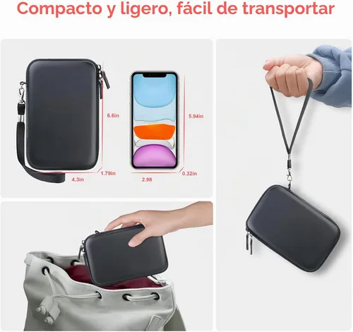 Vista 5 de Funda Canboc para MacBook Air Pro Charger MagSafe/MagSafe 2 adaptador