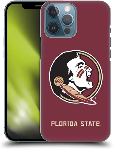 Vista 17 de Head Case Designs Funda rígida con licencia oficial de la Universidad Estatal de Florida FSU compatible con Apple iPhone 13 Pro Max