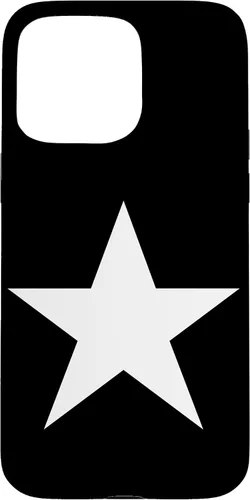 Vista 31 de Y2K Star On Front Black and White Mcbling Aesthetic 2000s Case for iPhone 17