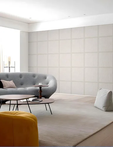 Vista 2 de Sound Absorbing Panels, Acoustic Wall Panels, Sound Dampening, 6 Pack Hollow Frame