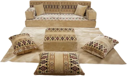 Vista 38 de arabicsofa Cojines Majlis de piso tradicionales: asientos modulares Diwan seccionales