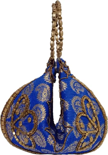 Vista 12 de Purpledip Potli Bags Bolso con cordón (Potli01$)