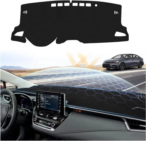 Vista 18 de Sunsdrew - Cubierta de salpicadero para Dodge Ram 1500 2500 3500 2010-2018