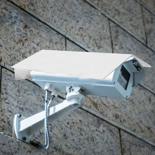 Vista 7 de Outdoor Camera Rain Cover Stainless Steel Sun Shield for Bullet Cameras