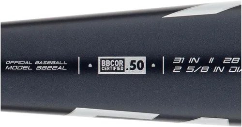 Vista 5 de Easton Bate de béisbol Alpha ALX BBCOR -3 Drop 1 pieza de aluminio