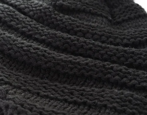 Vista 3 de Home Prefer Gorro de invierno con forro de sherpa para niños y niñas pequeñas con solapa para las orejas