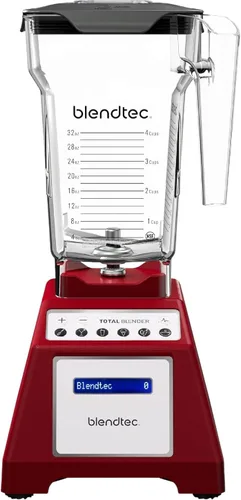 Vista 7 de Blendtec Total Blender Classic - Incluye jarra FourSide (75 oz) - 10 velocidades de grado profesional - Licuadora de cocina de alta potencia con 6