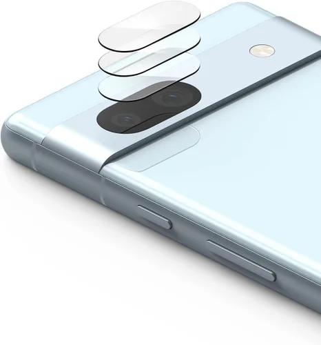Vista 3 de Ringke Onyx - Funda compatible con Google Pixel 7a [verde oscuro] + cristal de lente de cámara compatible con Google Pixle 7a