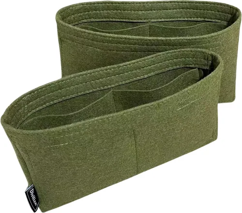 Vista 7 de Premium Purse Organizer for Niki Medium Bag Insert, Large Niki Baby Bag Insert Organizer, Handmade 2mm Felt Snug Sturdy - FULL Set of 2 Inserts