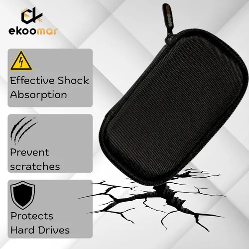 Vista 6 de Funda rígida compatible con SanDisk Extreme Pro/SanDisk Extreme Portable External SSD 500GB 1TB 2TB - Funda protectora pequeña
