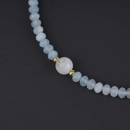 Vista 6 de COAI Pulsera simple de cristal curativo con cuentas para mujer