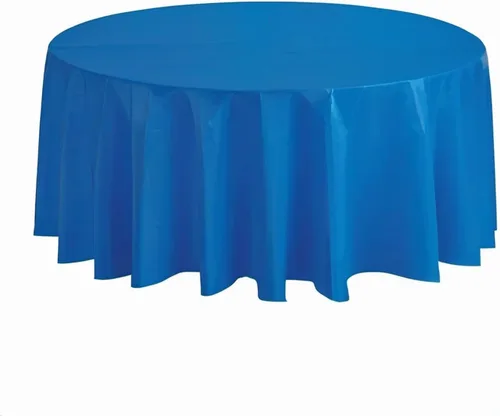 Vista 9 de ROYAL7 - Paquete de 3 manteles rectangulares de plástico desechables para picnic, cumpleaños, barbacoa, fiesta, boda