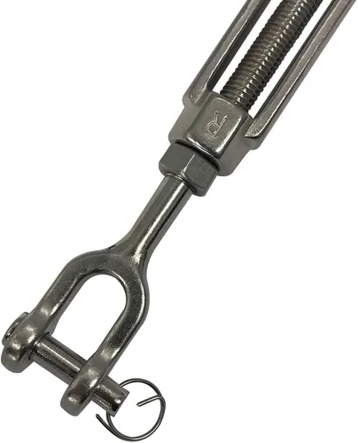 Vista 4 de Tensores de mandíbula y mandíbula de acero inoxidable 316 de 1/2 "x 9" grado marino