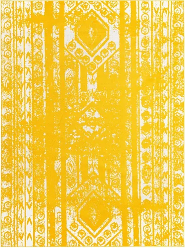Vista 71 de Unique Loom Lennon Collection - Alfombra de área Zal (2 pies x 3 pies 1 pulgada, rectangular, gris y marfil)