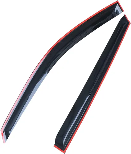 Vista 8 de Protector de lluvia para ventana de coche (negro 4)