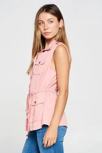 Vista 2 de OLLIE ARNES Chaleco Anorak ligero sin mangas para mujer