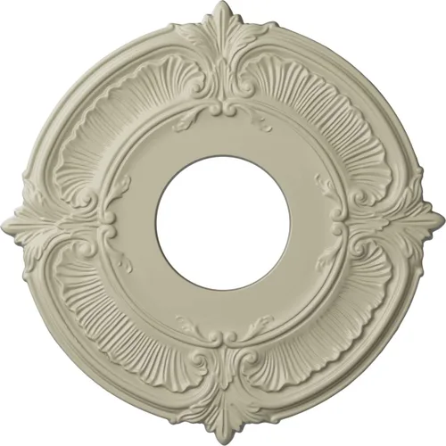 Vista 35 de Ekena Millwork CM12ATCGS Medallón de Techo Attica (Se Adapta a Doseles de hasta 3 1/2"), Pátina Verde Cobre Pintada a Mano