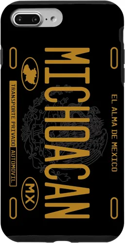 Vista 12 de Michoacano Michoacan Mexican State License Plate Phone Case for iPhone 17