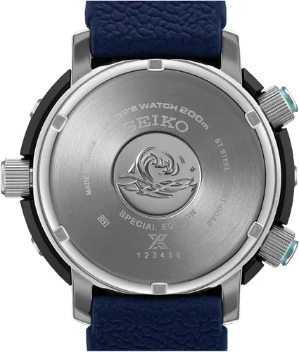 Vista 2 de SEIKO prospex Analog-Digital Black Dial Men's Watch SNJ039