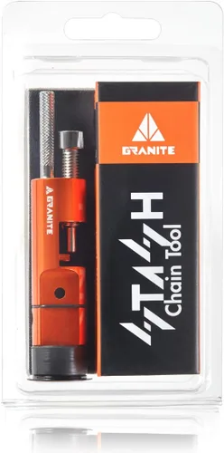 Vista 5 de Granite Herramienta de reparación de cadena Stash compatible con cadena de 9-12 velocidades (negro) CNC 7075 alloy, in-handlebar storage design