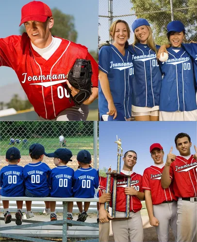 Vista 2 de Camiseta de béisbol personalizada para hombres, mujeres y niños con nombre, número y logotipo, camisetas de sóftbol personalizadas, S-4XL