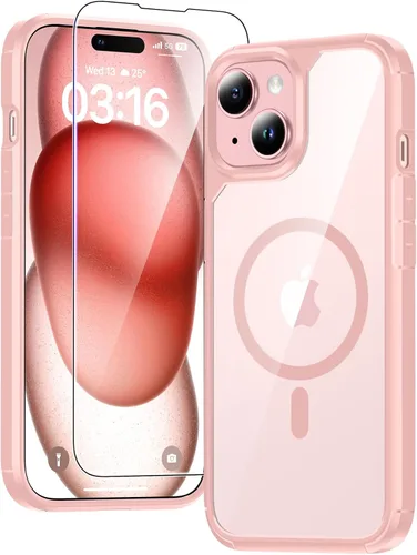 Vista 127 de TAURI Funda para iPhone 17, antiamarilleamiento con protector de pantalla, protección de grado militar, a prueba de golpes, delgada para iPhone 17
